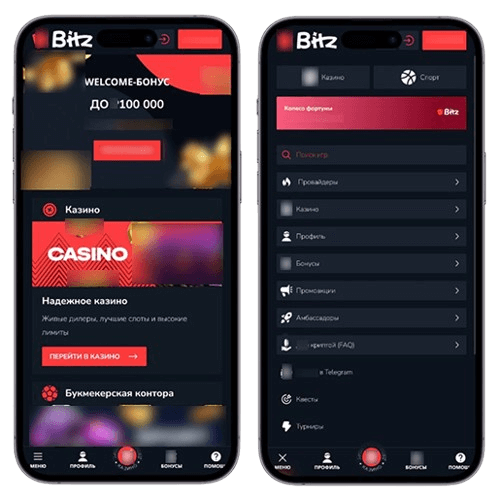 Играть в казино  bitz и получай бездеп 100 фриспинов